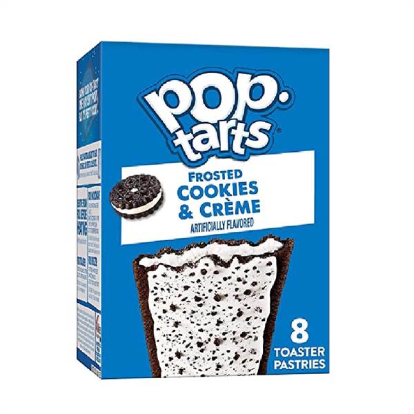 Kelloggs Poptarts Frosted Cookies &Creme Imported